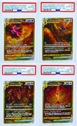 AMAZING PSA 10 GEM MINT COMPLETE 2022 POKEMON JAPANESE VSTAR UNIVERSE CREATION TRIO  ARCEUS VSTAR UR!!!