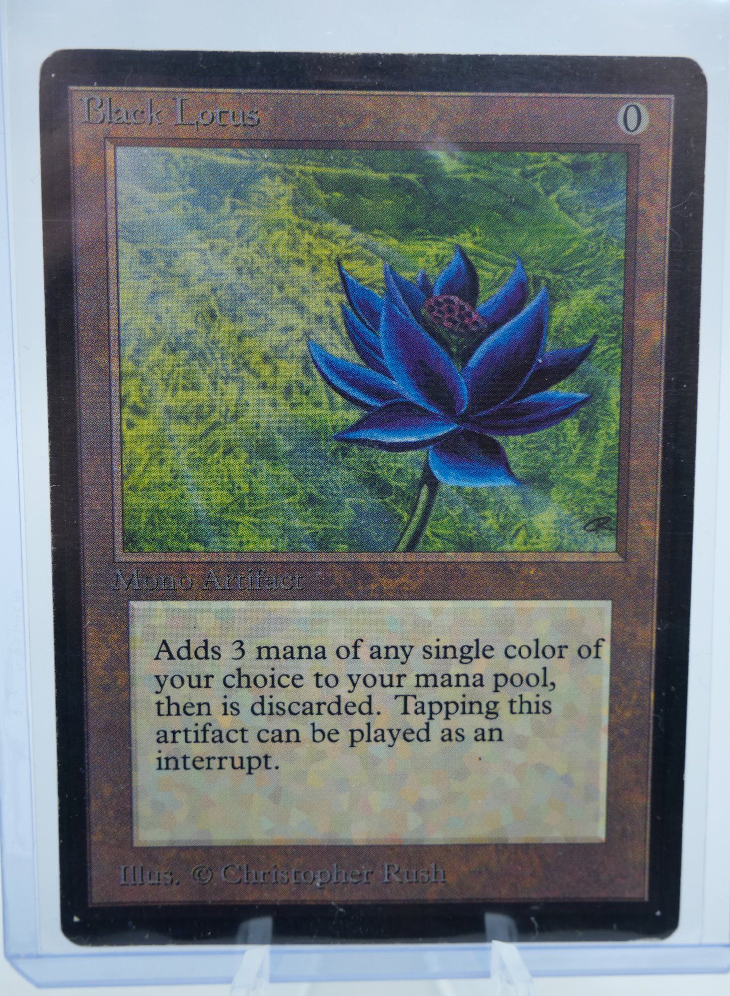 ONCE IN A LIFETIME - MTG BLACK LOTUS - UPDATED WITH ULTRA HIGH RES PHOTOS  #4222 | Auctionninja.com
