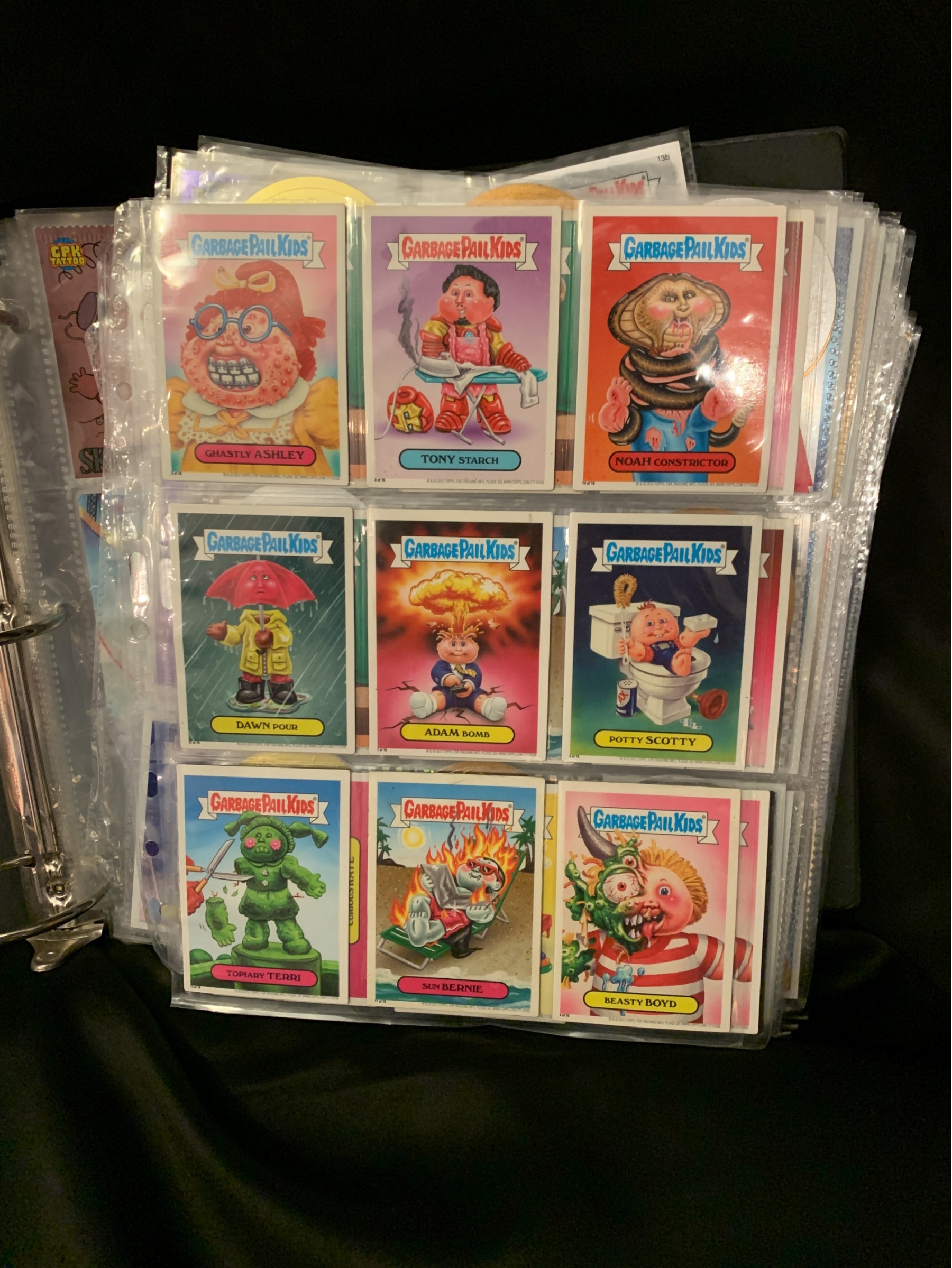 garbage pail kids card binder Amazon.com: UniKeep Garbage Pail Kids GPK Themed Collectible Card Storage  Binder