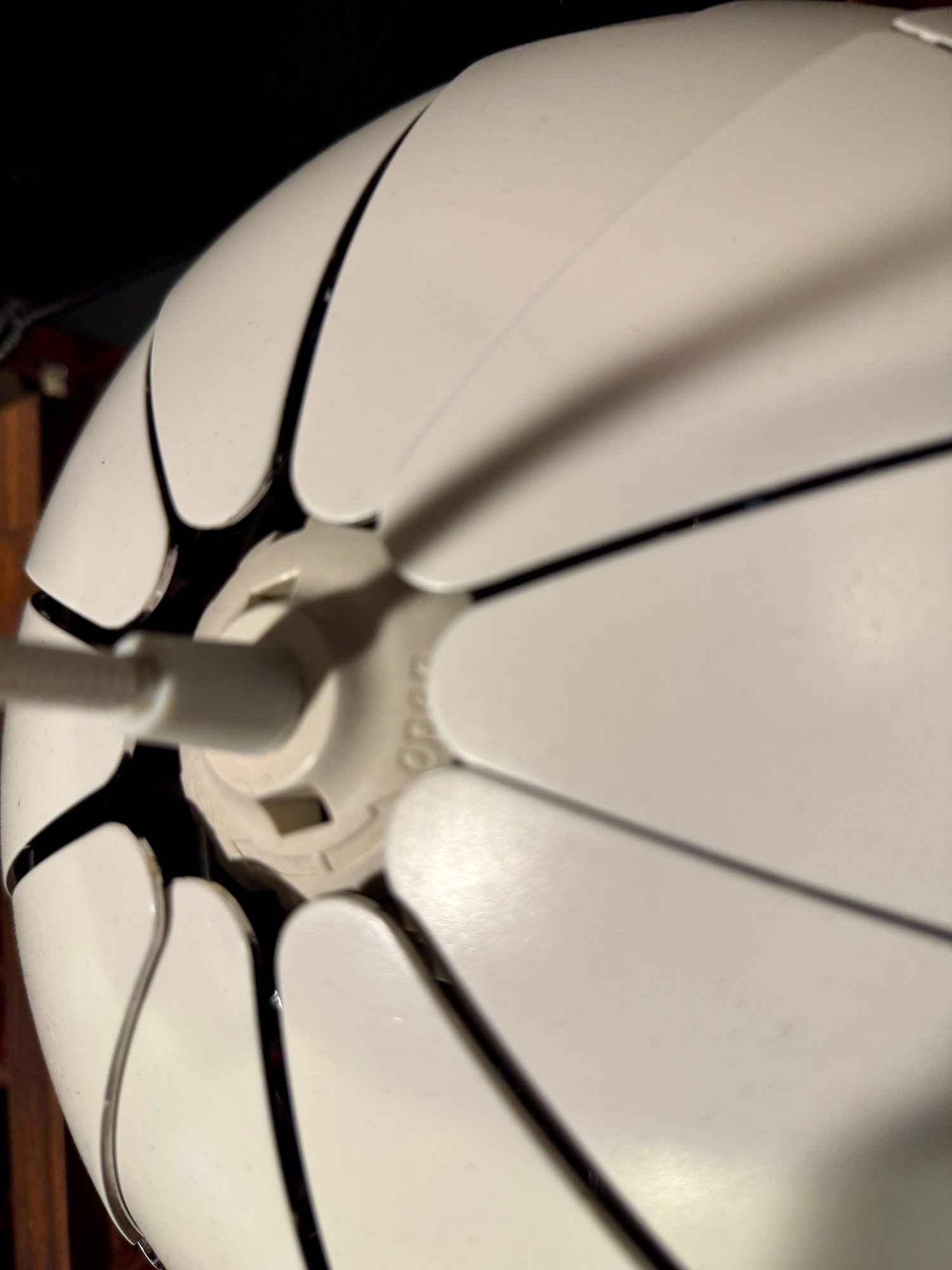 (BASE52) PAIR OF VINTAGE IKEA CEILING MOUNTED LIGHTS, WHITE MODERN 13