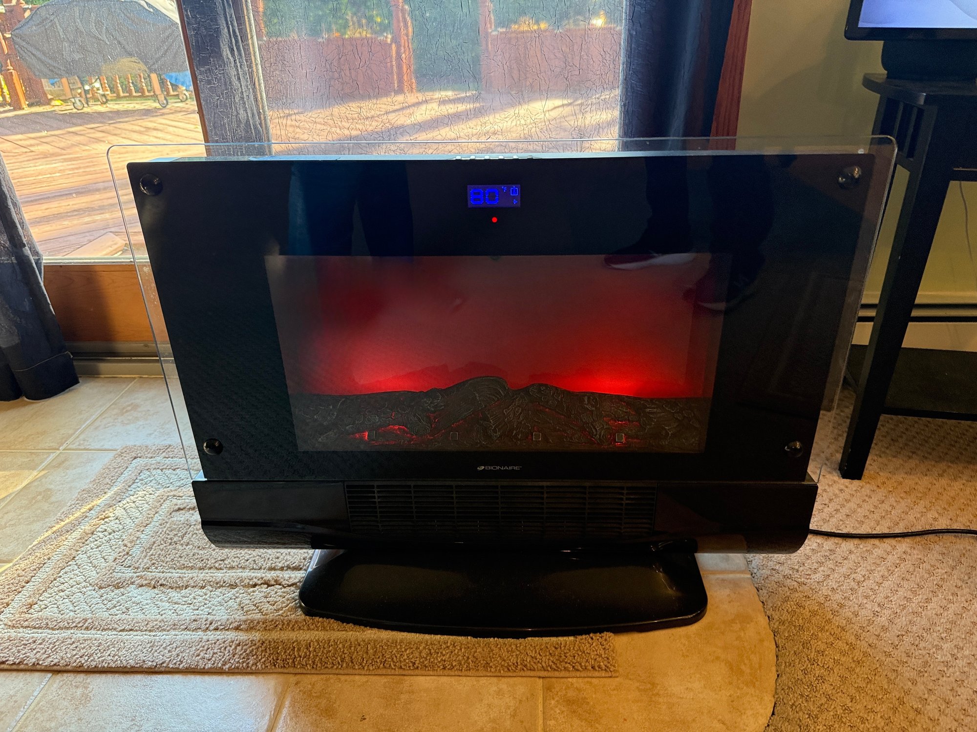 (DEN) WORKING BIONAIRE ELECTRIC FIREPLACE HEATER MODEL BFH5000-UM - 32