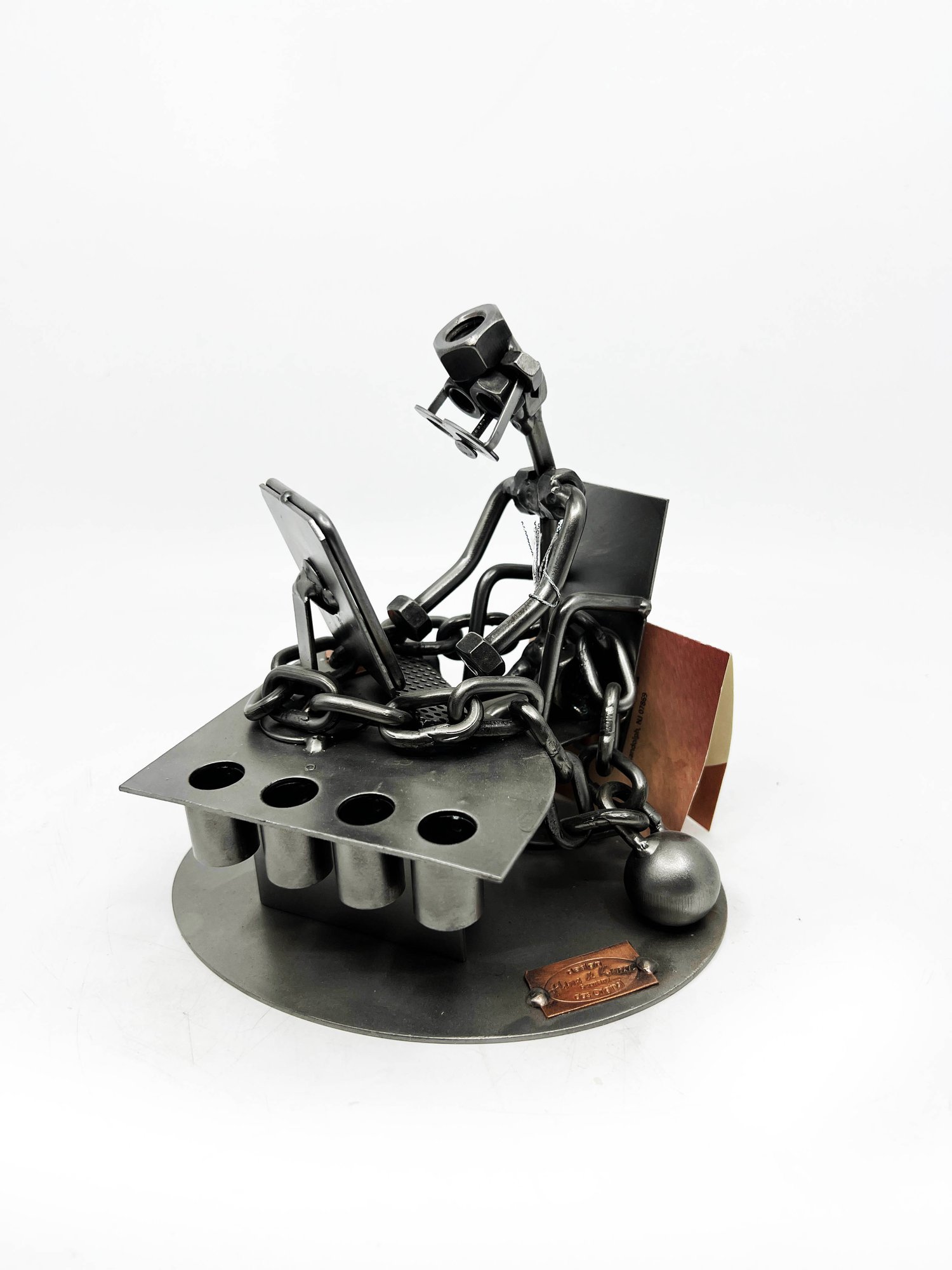 A-65) HINZ & KUNST, GERMANY STEEL SCULPTURE -