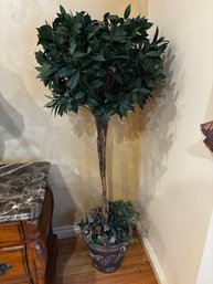 (UB) CONTEMPORARY FAUX SILK PLANT IN PLANTER - 63'T