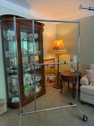 (GAR) ADJUSTABLE METAL GARMENT RACK - 72' BY 45'