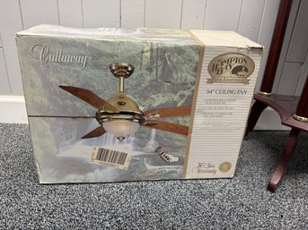 (P-67) NEW OLD STOCK IN BOX -HAMPTON BAY 54' CEILING FAN