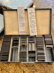 (PH-2) BOX OF 100 VINTAGE PHOTO SLIDES - AMATEUR FILM PICTURES -TRAVEL PHOTOGRAPHY, SAN FRANCISCO, WASH. D.C.