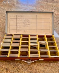 (PH-3) BOX OF 200 VINTAGE PHOTO SLIDES - AMATEUR FILM PICTURES -TRAVEL PHOTOGRAPHY, ITALY, EUROPE