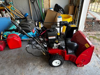 (GAR) TORO POWER MAX 724 OE SNOW BLOWER - WORKING CONDITION, USED LAST WINTER & STORED WELL