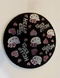 (AR-20) HELLO KITTY SEQUINED BERET - NEW WITH TAGS -2023 SANRIO