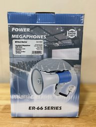 (K) WEST MARINE POWER MEGAPHONE WITH SIREN NEW IN BOX
