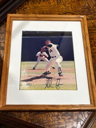 (U-98) NOLAN RYAN TEXAS RANGERS AUTOGRAPHED 8' BY 10' PHOTO -COOPERSTOWN COLLECTION AUTHENTICATED -12' BY 15'