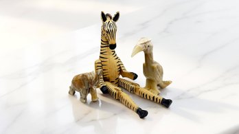 (OFFICE 8) VINTAGE TRIO OF DECORATIVE ITEMS AS SHOWN