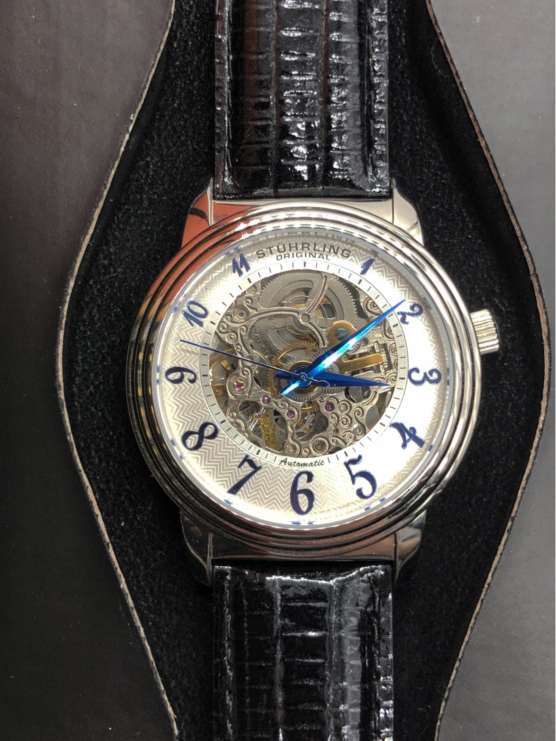 Skeleton Automatic St 90089 Stuhrling Stuhrling Original Mens