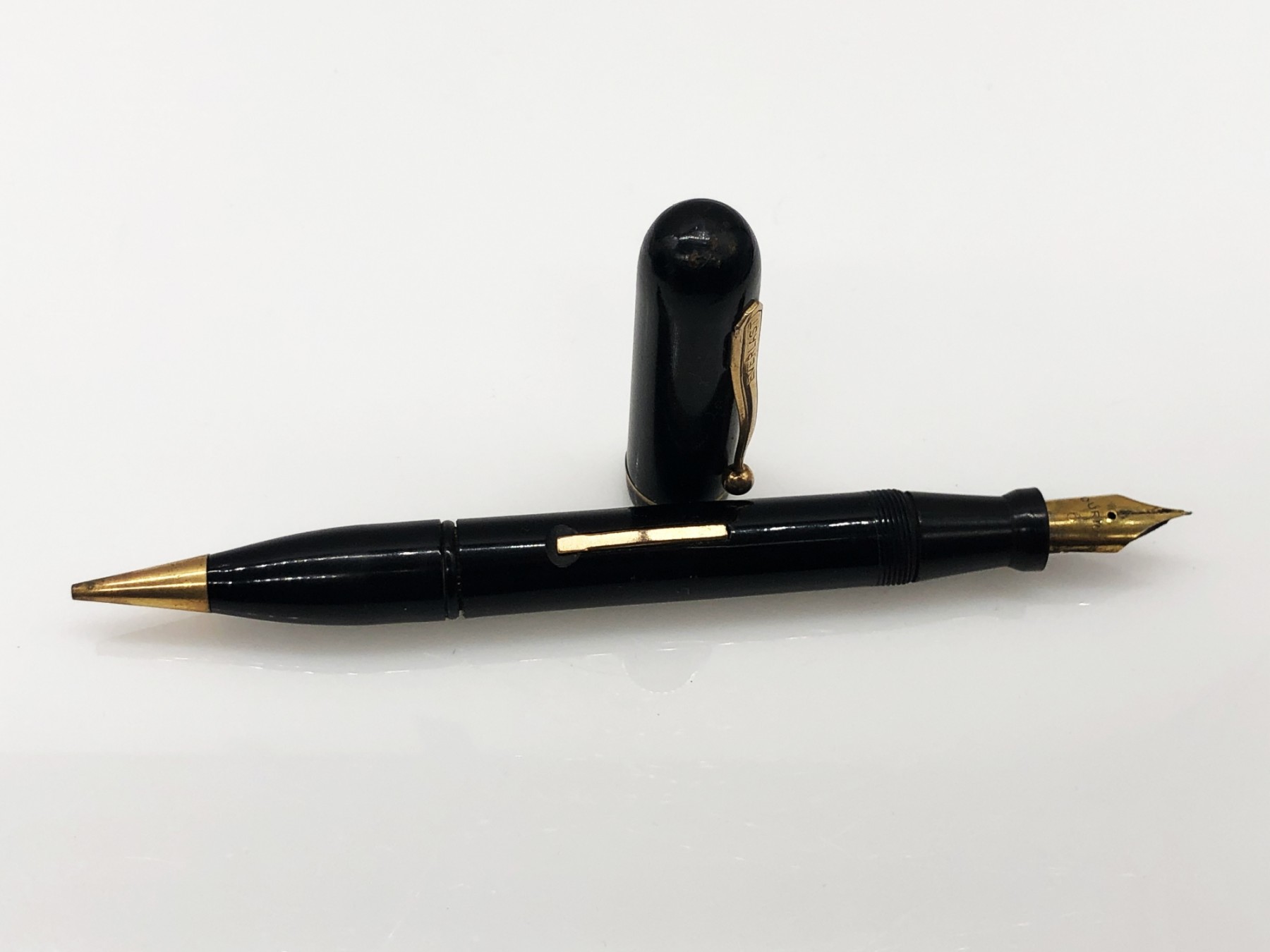 71) VINTAGE RARE EVERLAST FOUNTAIN PEN AND MECHANICAL PENCIL COMBO