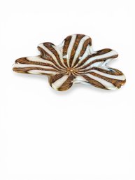 Glass Vintage MCM Murano Style Starfish Bowl