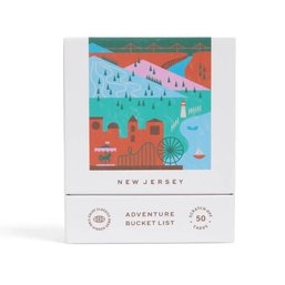 New Jersey Adventure Bucket List Scratch-Off Deck Of Cards