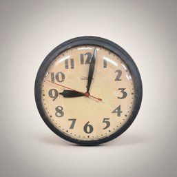 Vintage Schoolhouse Style Telechron Clock