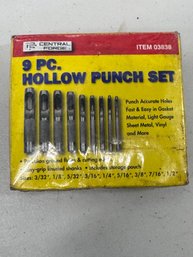 Tools, Punch Set Hollow