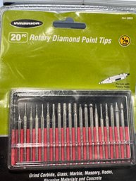 Tools, Rotary Diamond Tip Bits