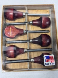 Lathe Tools, Palm Carvers Punch Set
