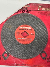 7' Masonary Cutting Blade