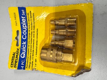 Quick Coupler 4 Piece Set