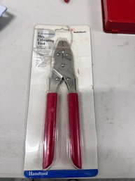 Hex Crimping Tool,  Coax Cable Cutter, Electricians Tool