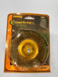 Crimped Wire Brush, 1/4' Shank, Carpentry, Masonry, Electrical Tools, Plumbing
