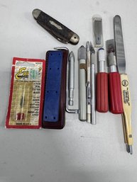 Razer Blade Pencils, Fixed Razors, Craving Tools, Misc Tools,