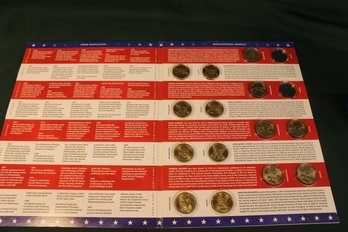 14 US $1.00 Coins (2 Coins Missing)  (100)