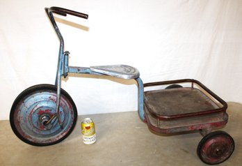 'Angles' Trike, LA, Ca. Tricycle, Missing One Crank Arm And Pedal  (101)