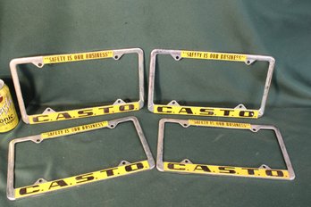 4 License Plate Frames  (116)