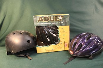 3 Adult Bicycle Safety  Helmets  (118)