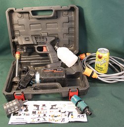 Hpeva Cordless Power Washer In Case, 21V  (121)