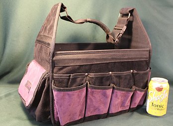 Multi  Purpose Tool/Garden Caddy W/Pockets, 14x8x14'H   (128)