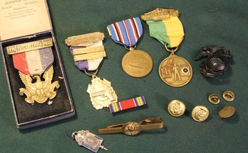 Assorted Military Medals & More  (12)