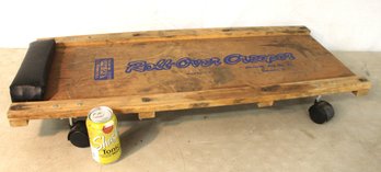 Roll Over Mechanics Creeper, Model LD, With Replaced Castors, 36x15'  (132)