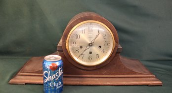 Ansonia Shelf Clock, No Key, 22x8x10'H  (136)