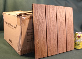 Nawtech Box Of 10 Ultrashield Naturale Capped Composite Interlocking Deck Tiles, 12x12'  (138)