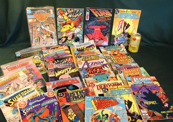 Group Of 32 Vintage Comic Books - DC & Marvel, Mostly 1980s   (138)
