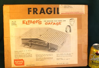 Elmer's Toys Garage For Mini Scale Model Cars - Unopened, NIB   (139)