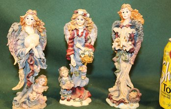 3 Boyds Bears & Friends Angel Figurines   (141)