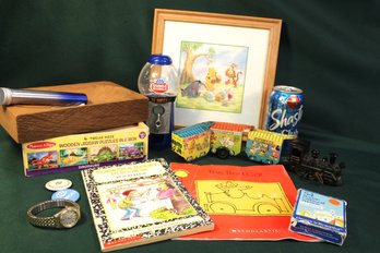 Misc. Lot - Disney, Dubble Bubble Dispenser, Child's Books, Playing Cards, More  (142)