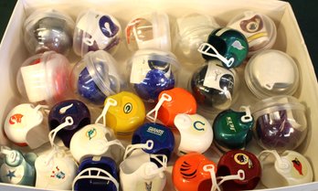 27 Collectable Football Helmets - 1' Wide   (144)