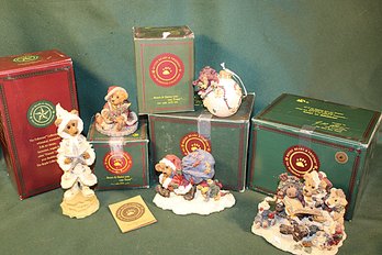 5 Boyds Bears & Friends Figurines In Original Boxes      (148)