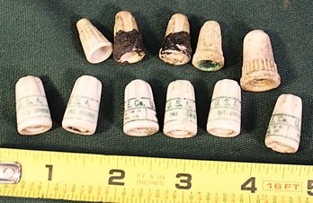 12 Porcelain GE & Ceramic Wire Nuts  (154)