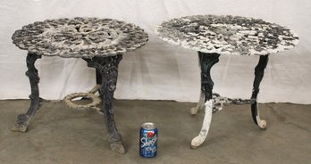2 Aluminum Outdoor Tables, 21x15' & 21x17'  (162)