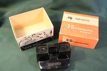 View Master 3D Bakelite Viewer In Original Box  (167)