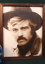 Framed Photo, Robert Redford, 12x15'  (174)