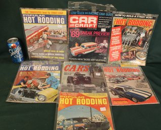 7 Assorted 1960s Hot Rod Periodicals  (176)